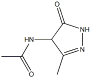 2-Pyrazolin-5-one, 4-acetamido-3-methyl- (6CI) CAS#: 99357-28-5
