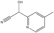 2-Pyridineacetonitrile,alpha-hydroxy-4-methyl-(9CI) CAS#: 99584-03-9