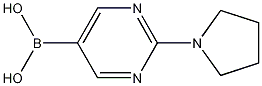(2-Pyrrolidin-1-ylpyrimidin-5-yl)boronic acid CAS#: 955374-13-7