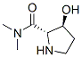 2-Pyrrolidinecarboxamide, 3-hydroxy-N,N-dimethyl-, (2S,3S)- CAS#: 905079-54-1