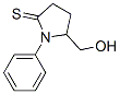 2-Pyrrolidinethione, 5-(hydroxymethyl)-1-phenyl- CAS#: 907563-44-4