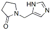 2-Pyrrolidinone, 1-(1H-imidazol-5-ylmethyl)- CAS#: 916254-37-0