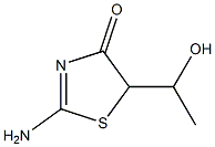 2-Thiazolin-4-one, 2-amino-5-(1-hydroxyethyl)- (6CI) CAS#: 99418-85-6