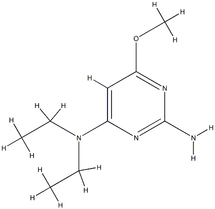 2-amino-6-(diethylamino)-4-methoxypyrimidine CAS#: 98525-48-5