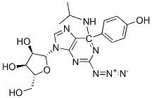 2-azido-N(6)-4-hydroxyphenylisopropyladenosine CAS#: 98897-11-1
