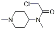 2-chloro-N-methyl-N-(1-methylpiperidin-4-yl)acetamide CAS#: 954250-47-6