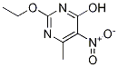 2-ethoxy-6-methyl-5-nitro-pyrimidin-4-ol CAS#: 917596-58-8