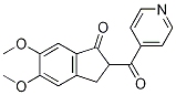 2-isonicotinoyl-5,6-diMethoxy-2,3-dihydro-1H-inden-1-one CAS#: 923571-15-7