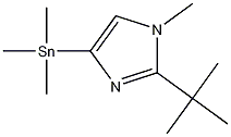 2-tert-Butyl-1-methyl-4-(trimethylstannyl)-1H-imidazole CAS#: 936718-20-6