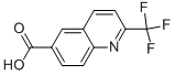 2-(trifluoromethyl)quinoline-6-carboxylic acid CAS#: 952182-51-3
