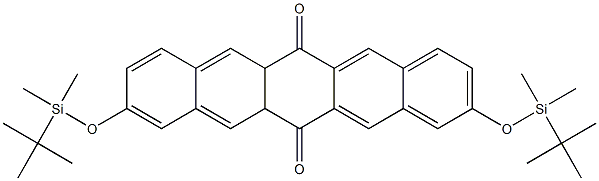 2,10-bis(tert-butyldiMethylsilyloxy)pentacene-6,13(5aH,13aH)-dione CAS#: 950609-89-9