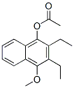 2,3-diethyl-4-methoxy-1-naphthalenol acetate CAS#: 99120-56-6