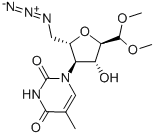 2,5-ANHYDRO-6-AZIDO-4,6-DIDEOXY-4-(3,4-DIHYDRO-5-METHYL-2,4-DIOXO-1(2H)-PYRIMIDINYL)-1-(DIMETHYL ACETAL)-L-MANNOSE CAS#: 900513-65-7