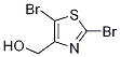 2,5-DIBROMO-4-(HYDROXYMETHYL)THIAZOLE CAS#: 934236-32-5