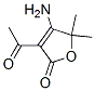 2(5H)-Furanone, 3-acetyl-4-amino-5,5-dimethyl- (9CI) CAS#: 99564-02-0