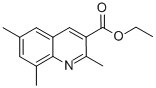 2,6,8-TRIMETHYLQUINOLINE-3-CARBOXYLIC ACID ETHYL ESTER CAS#: 948291-48-3