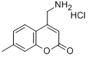 2H-1-BENZOPYRAN-2-ONE, 4-(AMINOMETHYL)-7-METHYL-, HYDROCHLORIDE CAS#: 98317-61-4