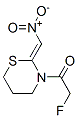 2H-1,3-Thiazine, 3-(fluoroacetyl)tetrahydro-2-(nitromethylene)- (9CI) CAS#: 98412-18-1