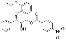 (2RS,3RS)-3-(2-ETHOXYPHENOXY)-2-HYDROXY-1-(4-NITROBENZOYLOXY)-3-PHENYLPROPANE CAS#: 98769-70-1