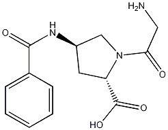 (2S,4R)-1-(2-Aminoacetyl)-4-benzamidopyrrolidine-2-carboxylic acid CAS#: 943134-39-2