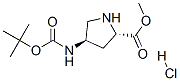 (2S,4R)-4-BOC-AMINO PYRROLIDINE-2-CARBOXYLIC ACID METHYLESTER-HCL CAS#: 913742-54-8