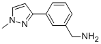 3-(1-METHYL-1H-PYRAZOL-3-YL)BENZYLAMINE CAS#: 910037-10-4