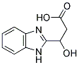 3-(1H-BENZIMIDAZOL-2-YL)-3-HYDROXYPROPANOIC ACID CAS#: 99072-13-6