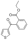 3-(2-CARBOETHOXYBENZOYL)THIOPHENE CAS#: 904633-30-3