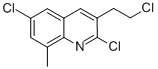 3-(2-CHLOROETHYL)-2,6-DICHLORO-8-METHYLQUINOLINE CAS#: 948291-86-9