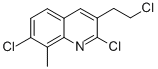 3-(2-CHLOROETHYL)-2,7-DICHLORO-8-METHYLQUINOLINE CAS#: 948291-91-6