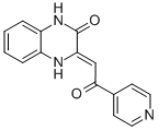 3-(2-OXO-2-PYRIDIN-4-YL-ETHYLIDENE)-3,4-DIHYDRO-1H-QUINOXALIN-2-ONE CAS#: 904818-35-5