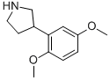 3-(2,5-dimethoxyphenyl)pyrrolidine CAS#: 938458-95-8