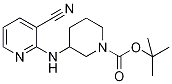 3-(3-Cyano-pyridin-2-ylaMino)-piperidine-1-carboxylic acid tert-butyl ester, 98+% C16H22N4O2, Molecular Weight 302.37 CAS#: 939986-20-6