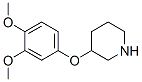 3-(3,4-DIMETHOXYPHENOXY)-PIPERIDINE CAS#: 933736-17-5