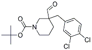 3-(3,4-Dichlorobenzyl)-3-formylpiperidine, N-BOC protected CAS#: 952183-50-5