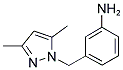 3-(3,5-DIMETHYL-PYRAZOL-1-YLMETHYL)-PHENYLAMINE CAS#: 956441-27-3