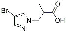 3-(4-BROMO-PYRAZOL-1-YL)-2-METHYL-PROPIONIC ACID CAS#: 925607-95-0