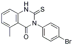 3-(4-BROMOPHENYL)-5-METHYL-2-THIOXO-2,3-DIHYDRO-4(1H)-QUINAZOLINONE CAS#: 937601-63-3