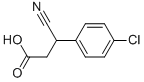 3-(4-CHLOROPHENYL)-3-CYANOPROPANOIC ACID CAS#: 98923-51-4