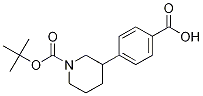 3-(4-Carboxy-phenyl)-piperidine-1-carboxylic acid tert-butyl ester CAS#: 916421-44-8