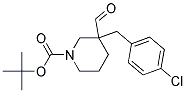3-(4-Chlorobenzyl)-3-formylpiperidine, N-BOC protected CAS#: 952183-49-2