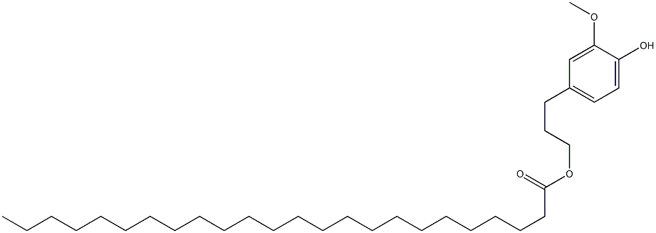 3-(4-Hydroxy-3-Methoxyphenyl)propyl tetracosanoate CAS#: 98770-70-8