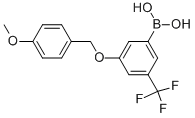 3-(4-METHOXY)BENZYLOXY-5-(TRIFLUOROMETHYL)BENZENEBORONIC ACID 98 CAS#: 913835-77-5