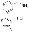 3-(4-Methyl-thiazol-2-yl)-benzylaminehydrochloride CAS#: 933697-91-7