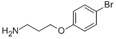 3-(4-bromophenoxy)propan-1-amine CAS#: 933717-18-1