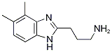 3-(4,5-dimethyl-1H-benzimidazol-2-yl)-1-propanamine(SALTDATA: 2.05HCl 0.5H2O) CAS#: 933719-67-6