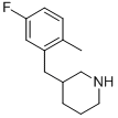 3-(5-FLUORO-2-METHYL-BENZYL)-PIPERIDINE CAS#: 955288-12-7
