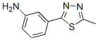 3-(5-METHYL-1,3,4-THIADIAZOL-2-YL)ANILINE CAS#: 924833-38-5