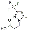 3-(5-METHYL-3-TRIFLUOROMETHYL-PYRAZOL-1-YL)-PROPIONIC ACID CAS#: 925606-77-5