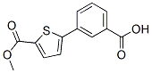 3-(5-(Methoxycarbonyl)thiophen-2-yl)benzoic acid CAS#: 920294-01-5